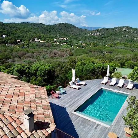 Giuliaca Piscine Chauffee, Calme, Vue Spectaculaire, Proche Des Plages פורטו-וישיו